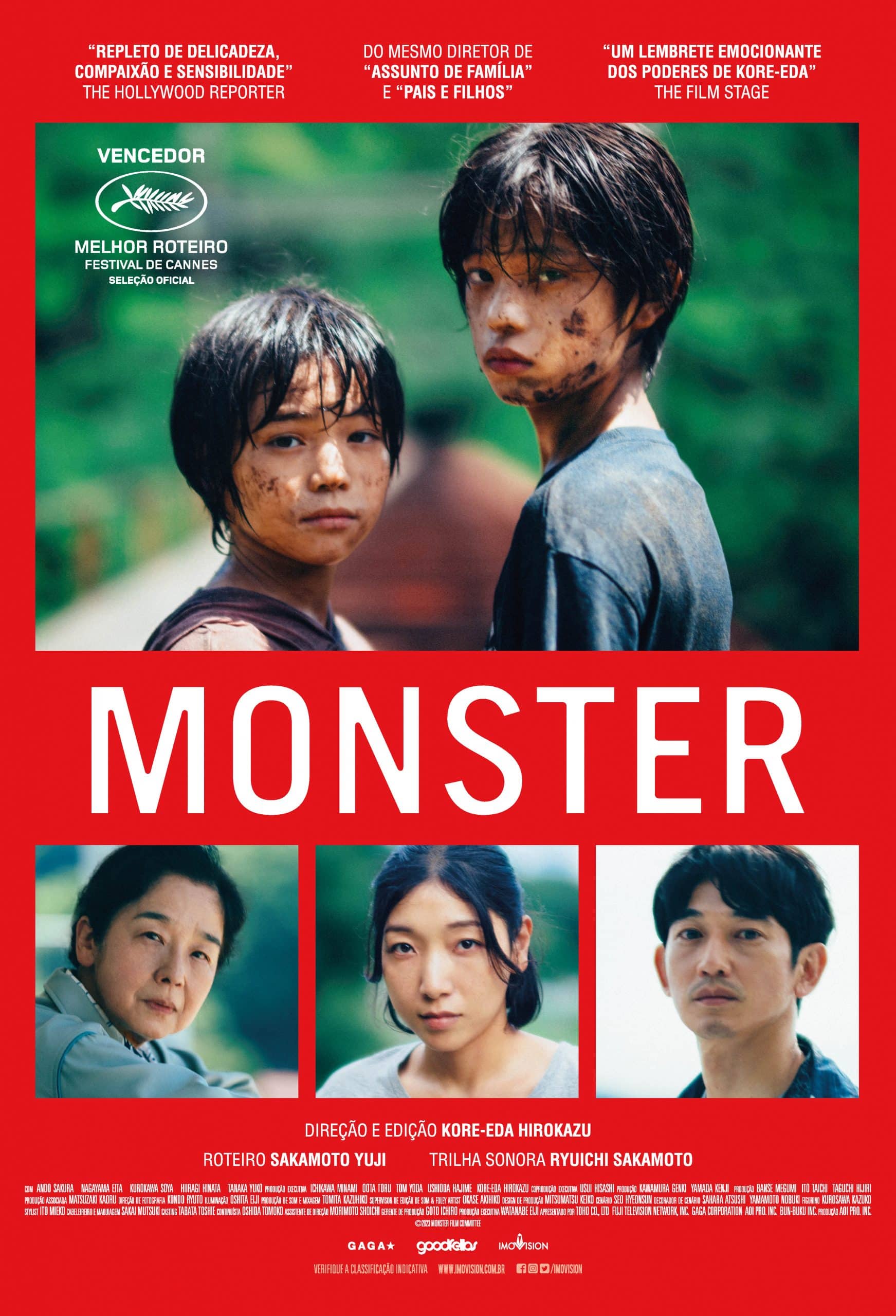 Concurso 'Monster': concorra a ingressos e pôsteres do novo filme